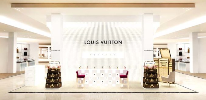 Открытие парфюмерного корнера Louis Vuitton