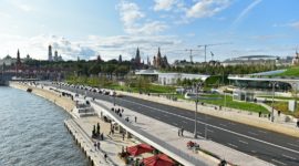 Парк «Зарядье»: прогресс у стен Кремля