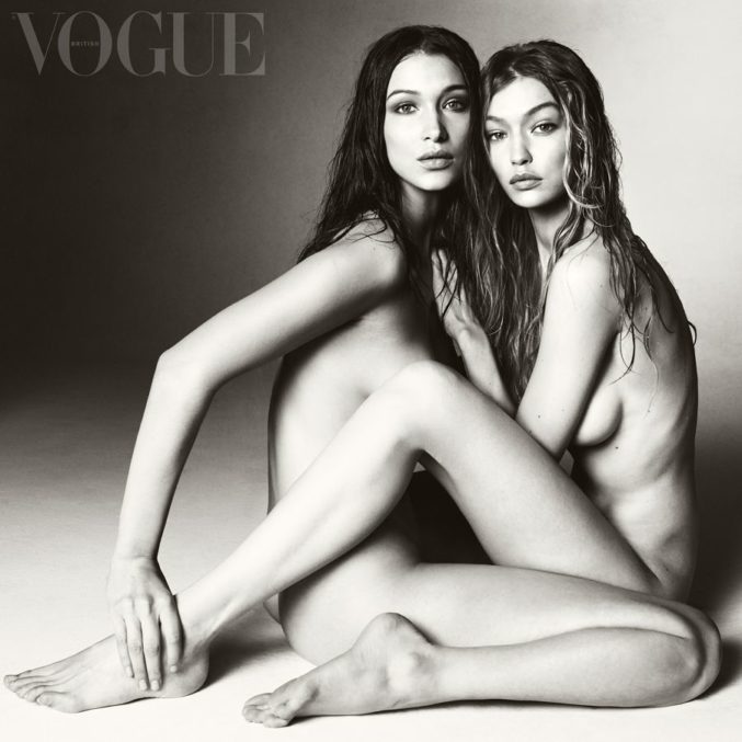 Очень странные сестры Хадид: что произошло на обложке British Vogue?