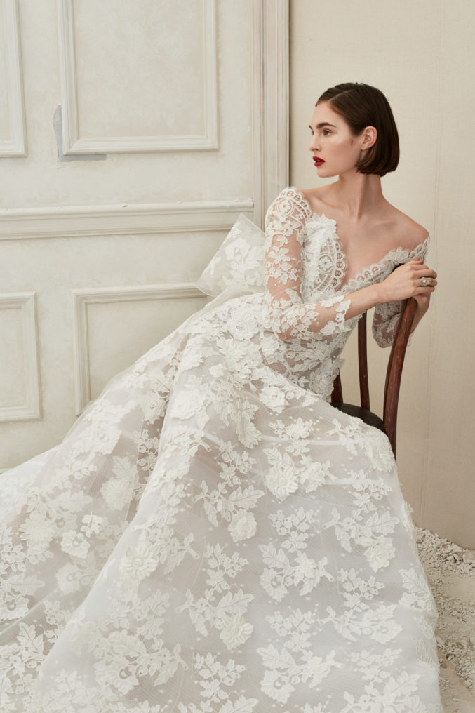 Oscar de la Renta представил новую коллекцию свадебных платьев