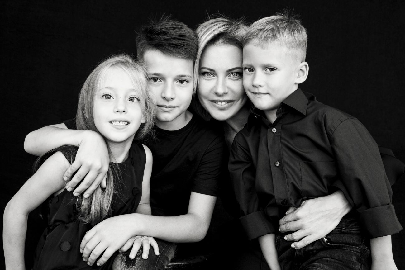 семейный портрет, фото с детьми, Оксана Ермолаева