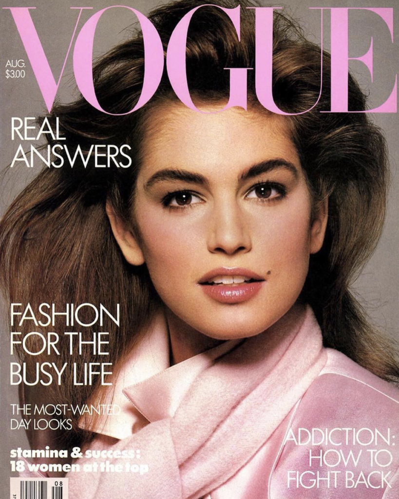 модель Синди Кроуфорд, Vogue Испания