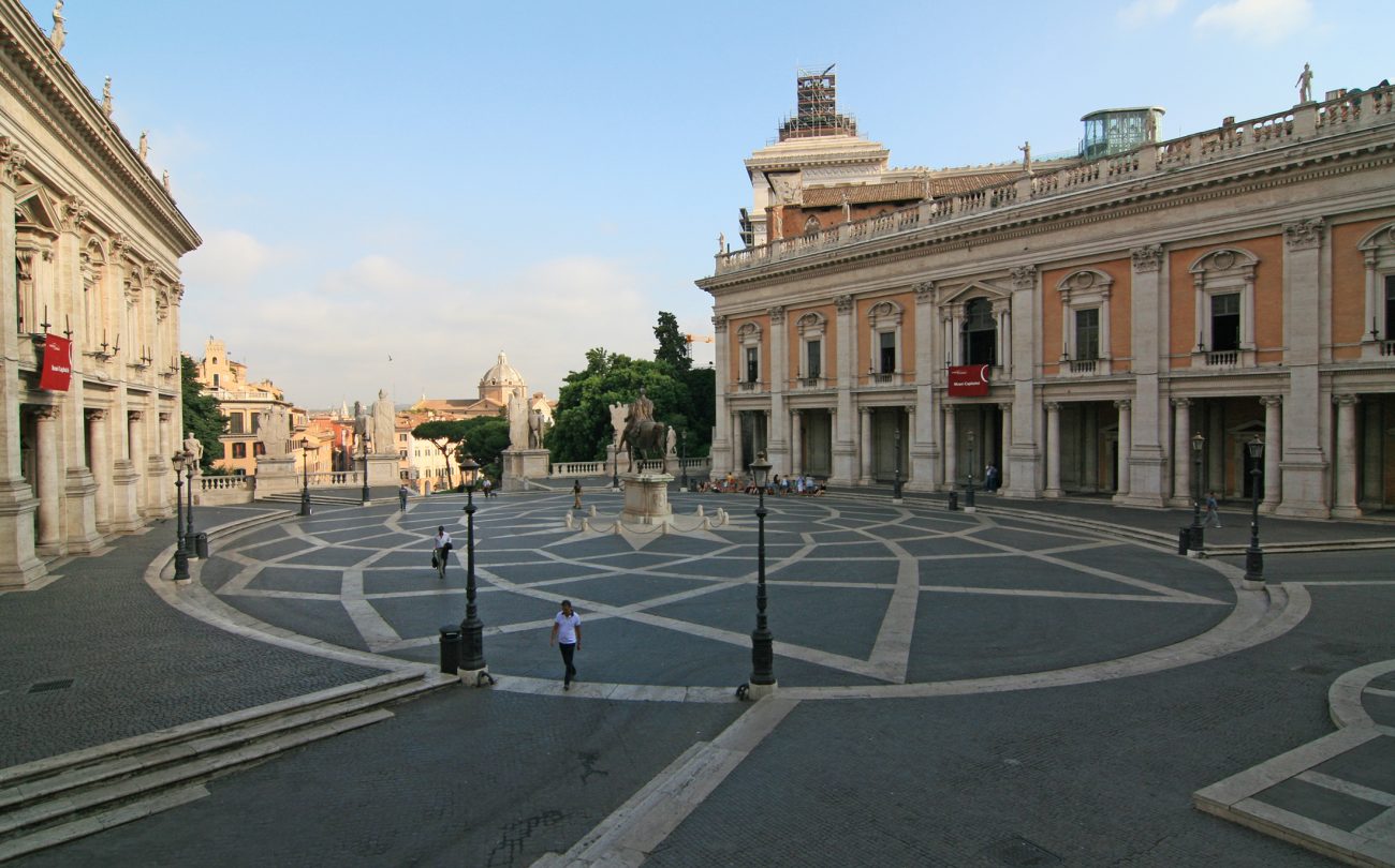 Площадь Капитолия в Риме