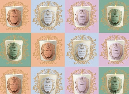 Коллекция свечей для утра, дня, вечера и ночи от Santa Maria Novella