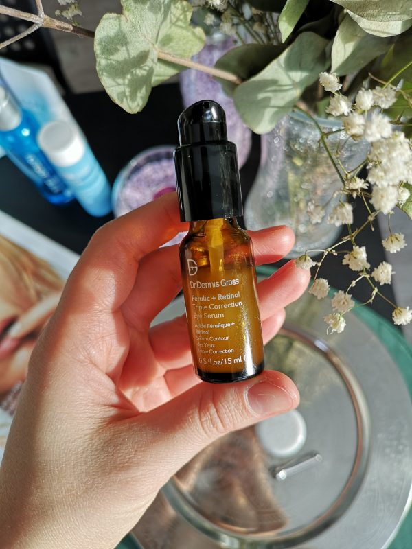 Dr Dennis Gross Ferulic + Retinol Triple Correction Eye Serum - мой отзыв