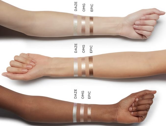 Хайлайтер Illamasqua Beyond Liquid Highlighter в трех оттенках