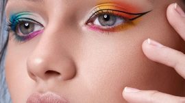 Радужный макияж от бьюти-эксперта