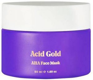 Маска для лица Bybi Beauty Acid Gold AHA Face Mask
