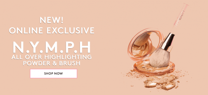 Хайлайтер и кисть от Huda Beauty