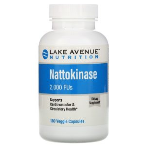 Системные энзимы, наттокиназа, Lake Avenue Nutrition