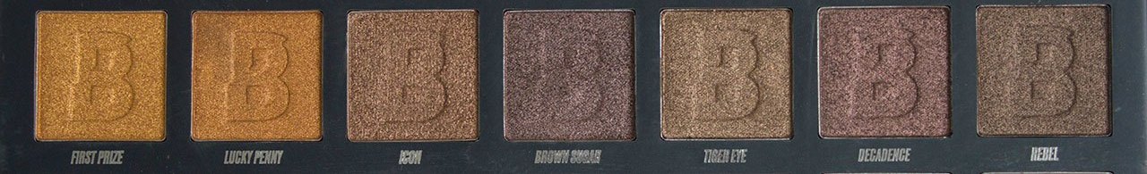 BY BEAUTY BAY Nude 42 Colour Palette ряд 4