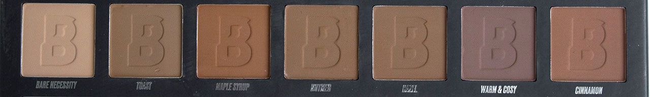 BY BEAUTY BAY Nude 42 Colour Palette ряд 2
