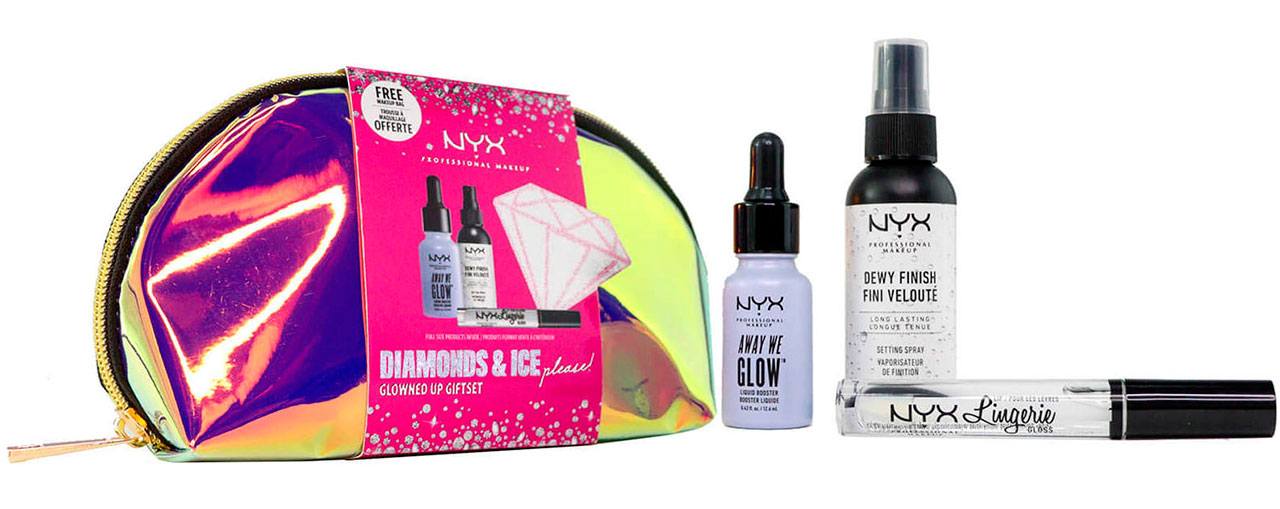 NYX Professional Makeup Diamonds & Ice Please Glowned Up Glowy Giftset
