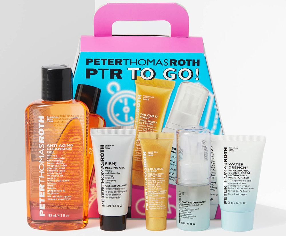 Peter Thomas Roth PTR TO Go! Travel Set