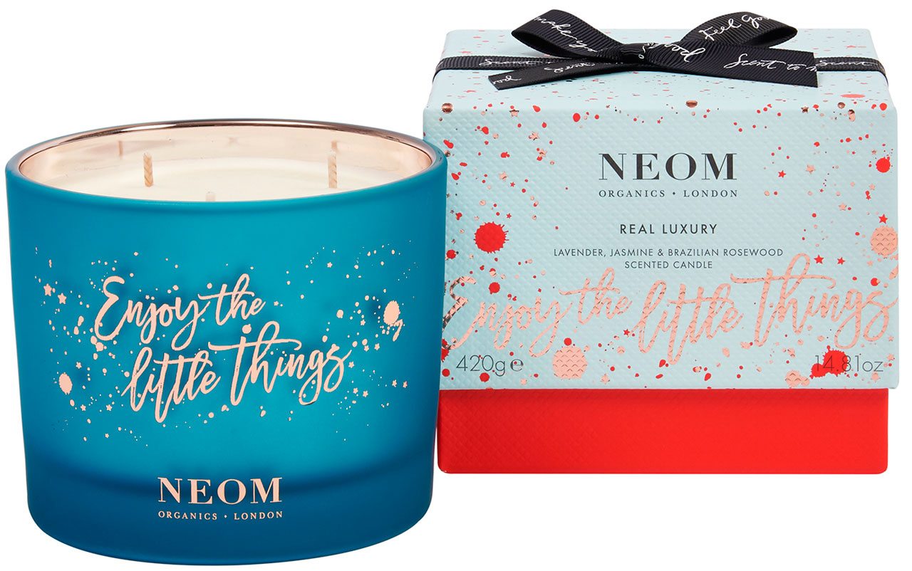 Neom Real Luxury Limited Edition 3 Wick Candle Christmas 2020