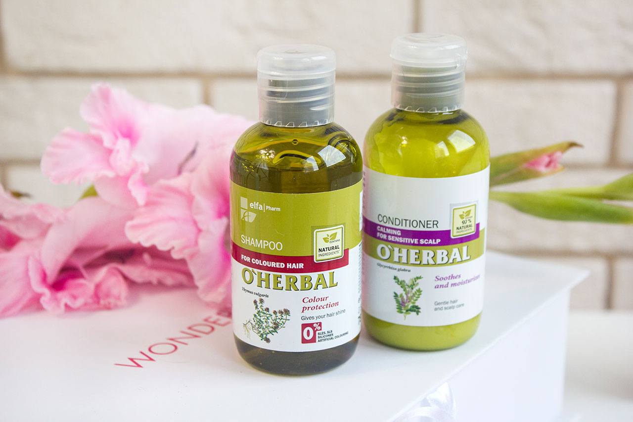 O’Herbal Shampoo For Coloured Hair - WonderBox 8.1