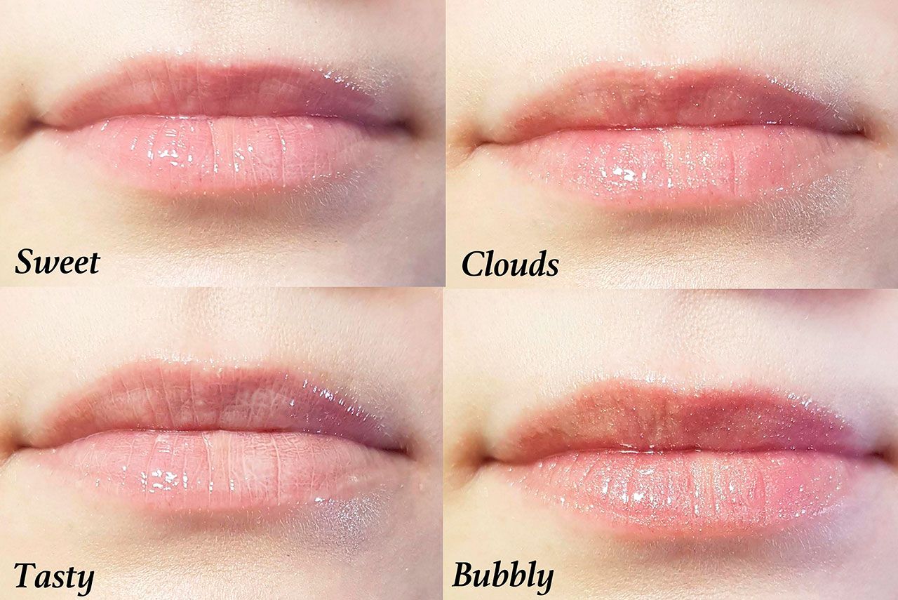 Anastasia Beverly Hills Color Mini Lip Gloss Set на губах