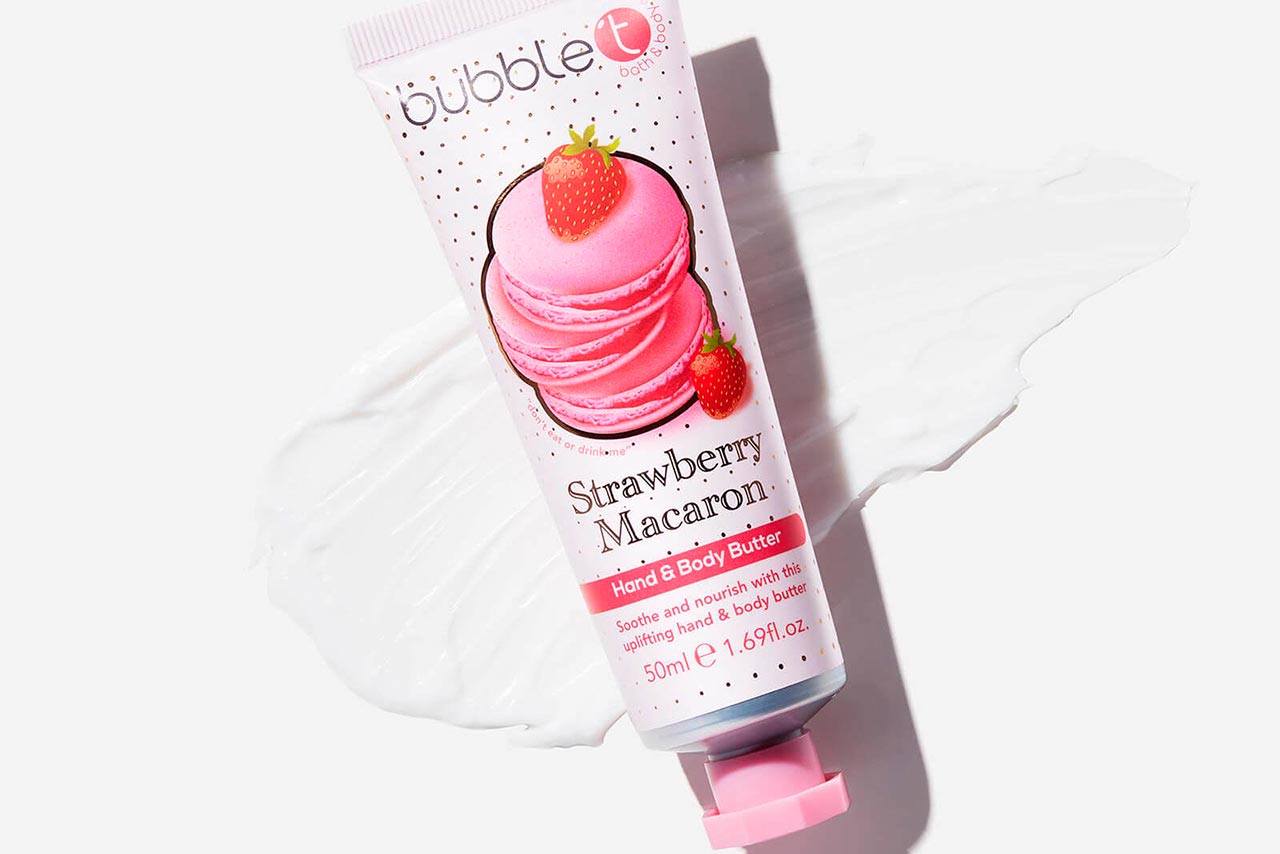 Bubble T Strawberry Macaroon Body Butter - Lookfantastic Beauty Box February 2021