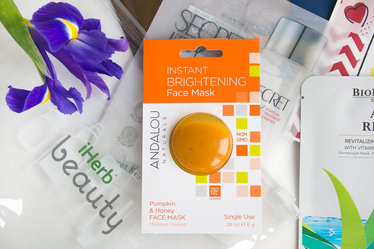 Andalou Naturals Pumpkin and Honey Instant Brightening Beauty Face Mask -