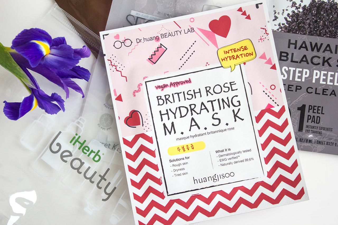 Huangjisoo British Rose Hydrating Beauty Mask -