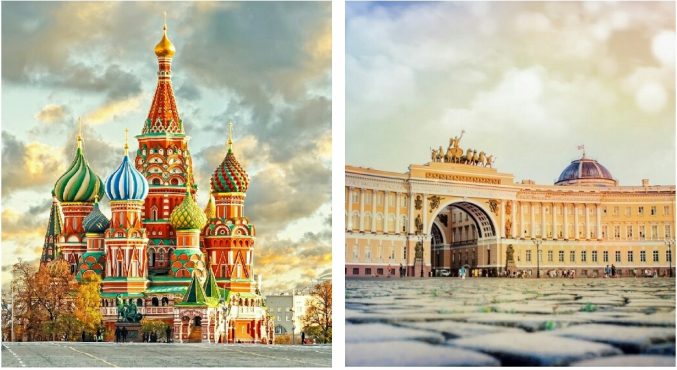 Москва vs Санкт-Петербург