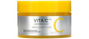 Missha Vita C Plus Ascorbic Acid Skin Clearing Pads