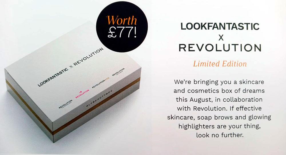 Lookfantastic x Revolution Beauty Box