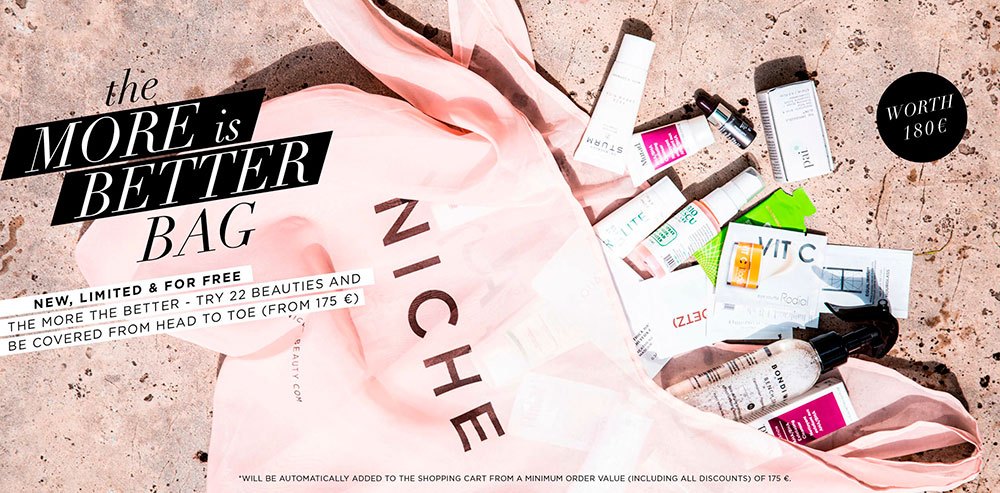 Niche Beauty More is Better Bag