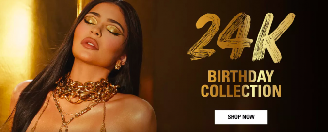 Блеск золота: коллекция Kylie Cosmetics