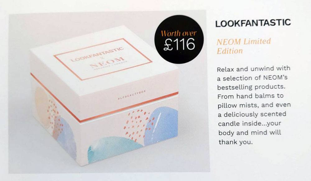 Lookfantastic x Neom Limited Edition Beauty Box