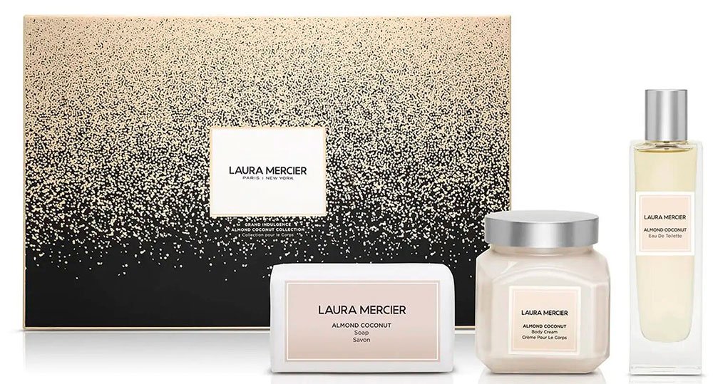Laura Mercier Grand Indulgence Almond Coconut Collection - Новогодние наборы Laura Mercier 2021