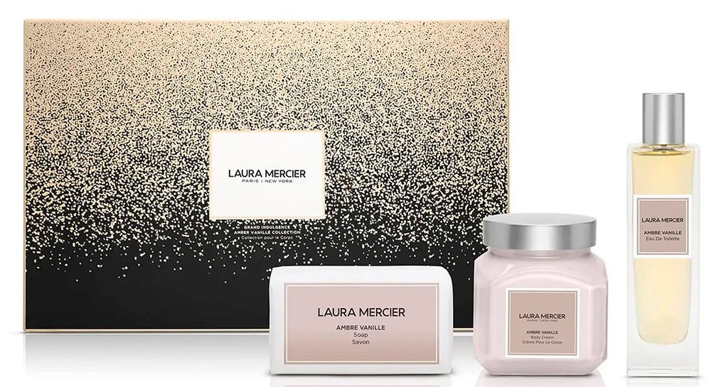 Laura Mercier Grand Indulgence Ambre Vanille Collection - Новогодние наборы Laura Mercier 2021