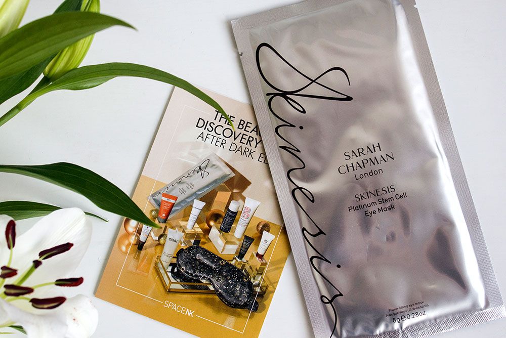 Sarah Chapman Platinum StemCell Eye Mask - Space NK The Beauty Discovery Gift Autumn 2021