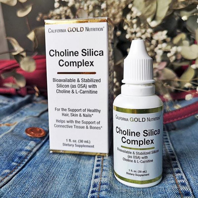 Добавка California Gold Nutrition Choline Silica Complex — отзыв