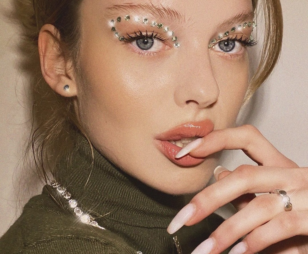 3 варианта макияжа с мерцанием на каждый день