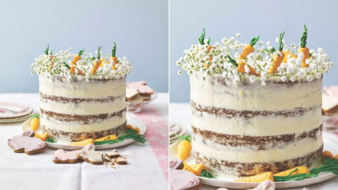 Морковный торт на Пасху — рецепт
