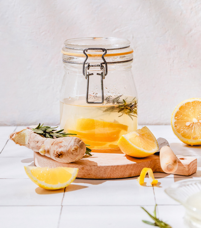 Чай для похудения: имбирь и лимон в действии
