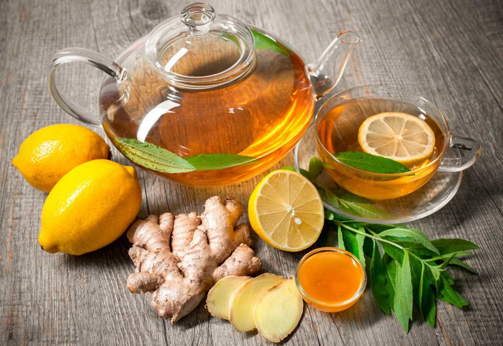 чай для похудения с имбирем и лимоном